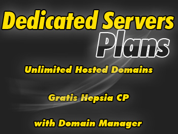Low-priced dedicated servers hosting package